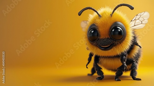 Cute Bee Background, Honeycomb Wallpaper, Adorable Bee, Buzzworthy Background, Happy Bee,+Smiling,+Close Up