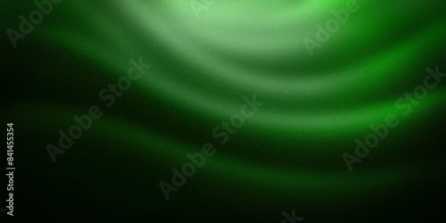 Lush green gradient background with smooth transitions and dark tones. Ideal for nature-themed designs, modern art projects, and digital artwork seeking a serene and fresh aesthetic