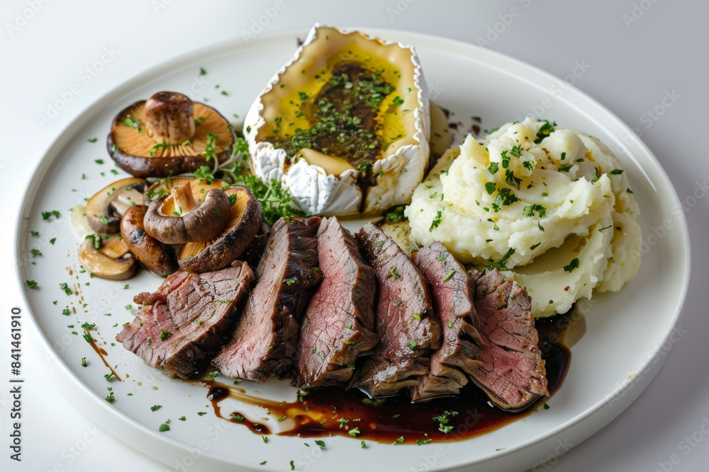 Balsamic Marinated Roast Beef and Baked Camembert Culinary Art Balsamic Marinated Roast Beef and Baked Camembert Culinary Art