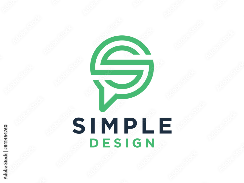 Letter S logo design template. Letter S logo design template.