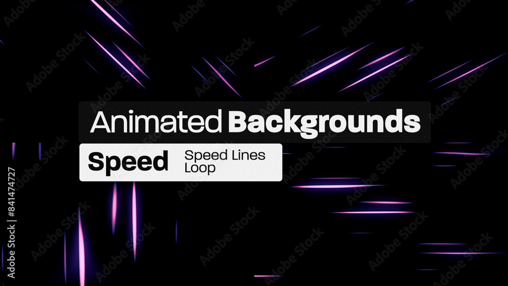 Speed Lines Loop Animated Backgrounds 048 Stock Template | Adobe Stock