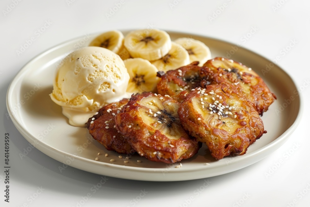 Irresistible Banana Toffee Fritters with Self-Rising Flour Irresistible Banana Toffee Fritters with Self-Rising Flour