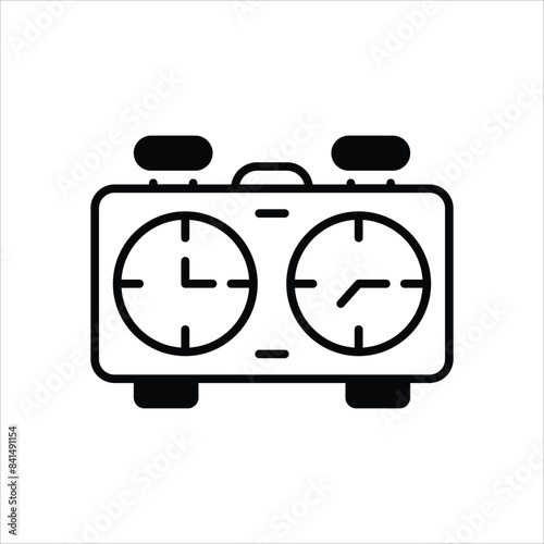 Chess Clock vector icon