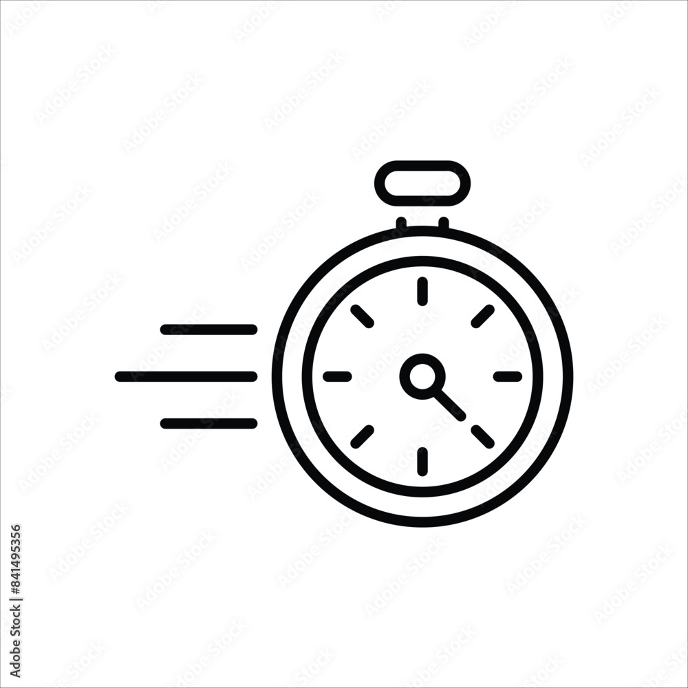Chronometer vector icon Chronometer vector icon