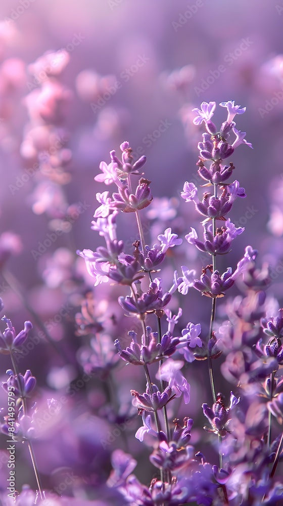 Fototapeta premium Soft Lavender Backdrop with Subtle Gradient for Elegant Product Presentations