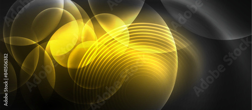 Glowing light neon shiny background. Vector Illustration For Wallpaper, Banner, Background, Card, Book Illustration, landing page