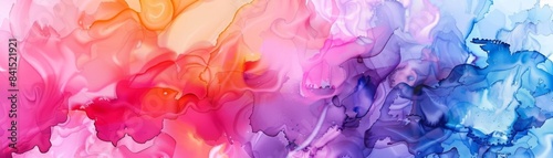 Abstract colorful background with vibrant hues. photo
