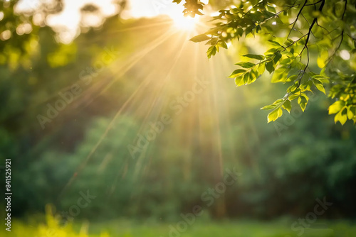 Summer bokeh texture