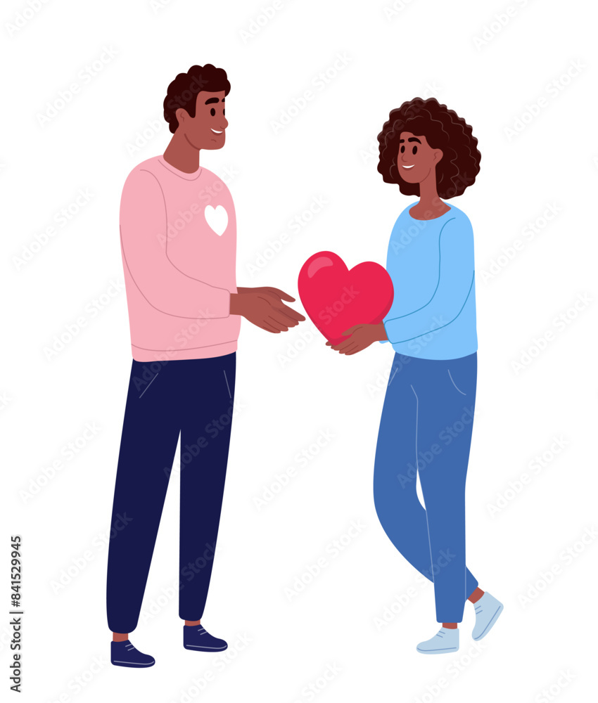 People who share love, provide help and support. The concept of compassion, care. People who share love, provide help and support. The concept of compassion, care.