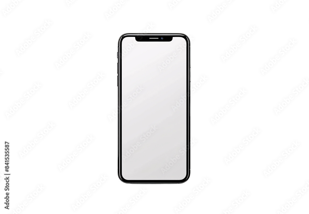 Modern Smartphone with Blank Screen Isolated Transparent PNG Modern Smartphone with Blank Screen Isolated Transparent PNG