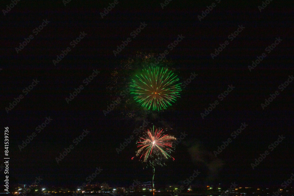 夜空に咲く花火芸術