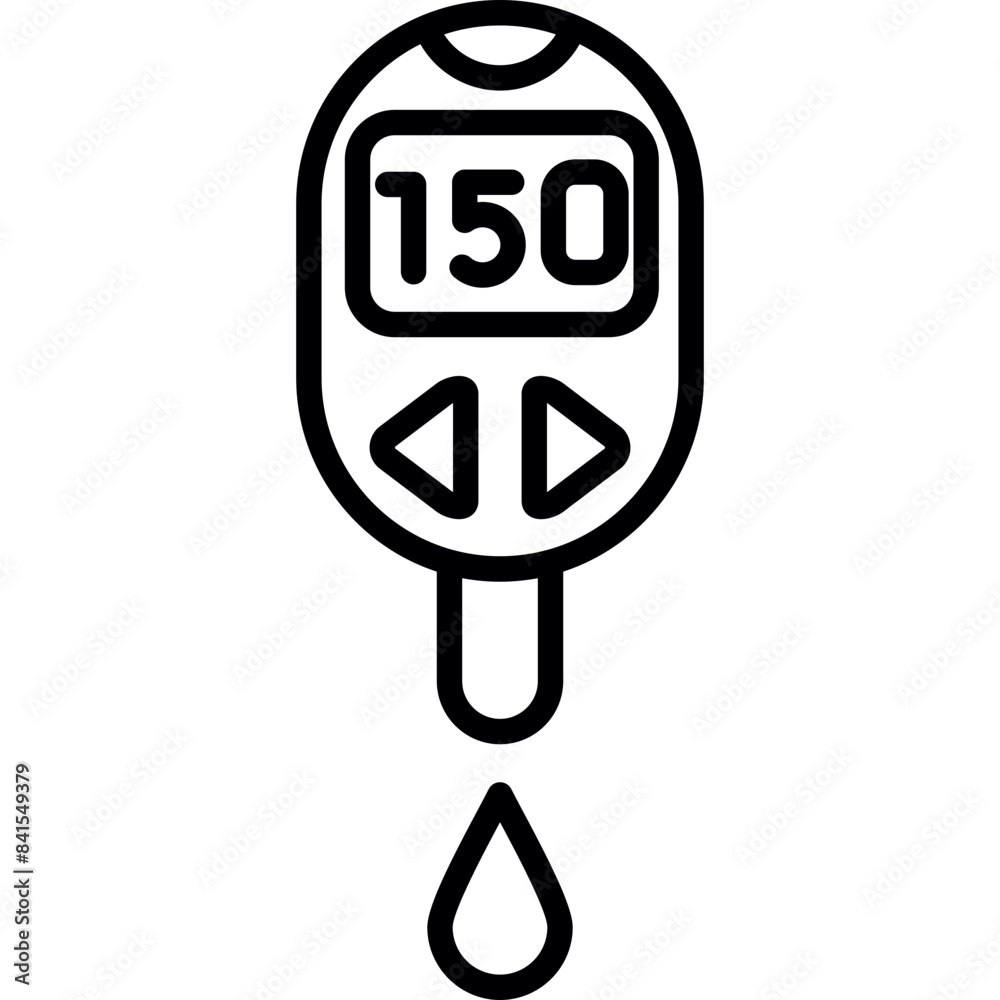 Glucosemeter Icon Glucosemeter Icon