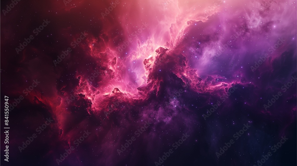 Nebular dust clouds float against a dark background. Nebular dust clouds float against a dark background.