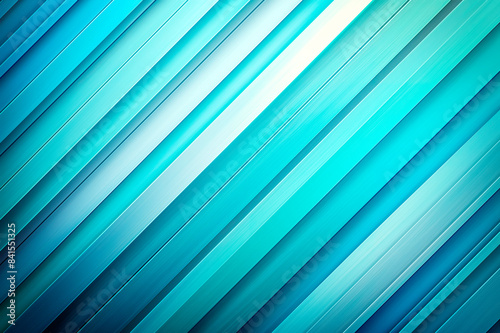Diagonal stripes in shades of blue creating a textured background, concept of dynamic design. Generative AI
