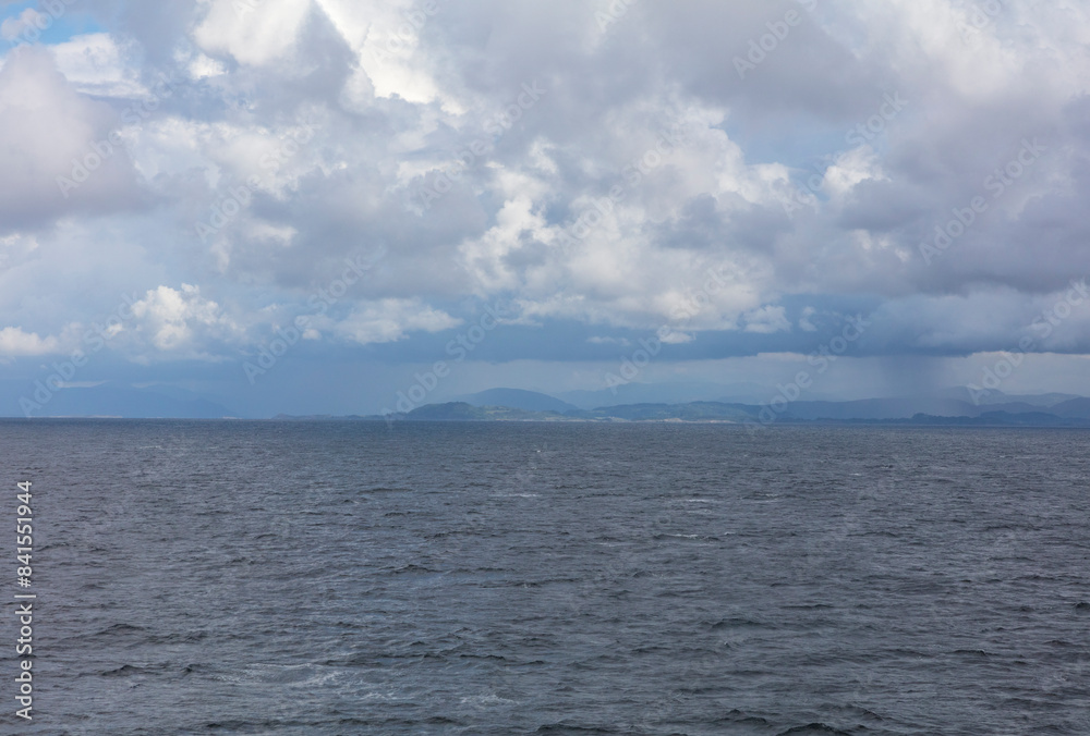 Norway landscape on a cloudy summer day Norway landscape on a cloudy summer day