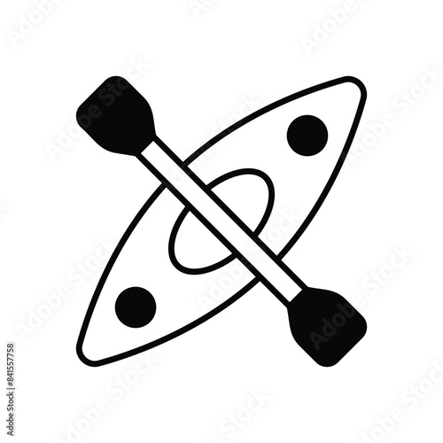 Kayak vector icon