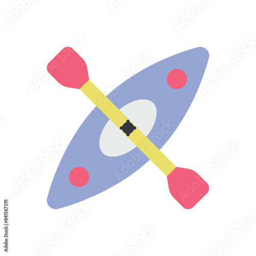 Kayak vector icon