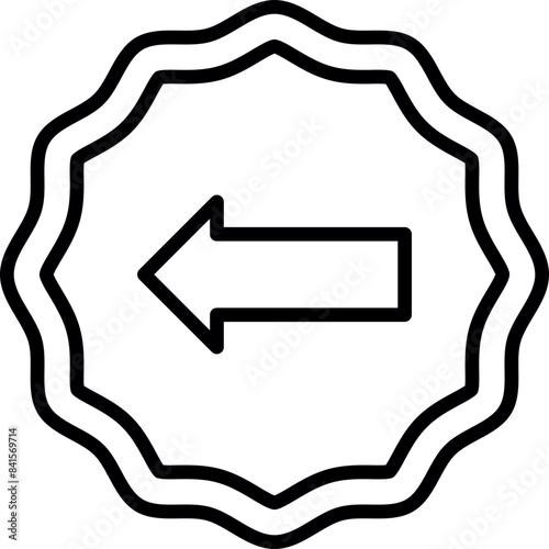 Keep Left Icon