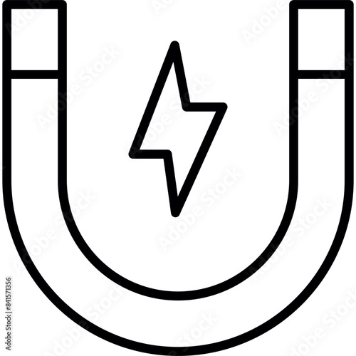 Cuadro en lienzo Magnet Icon