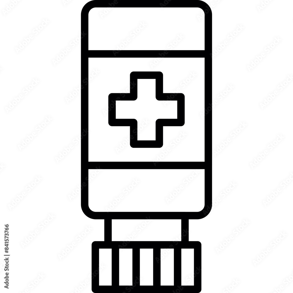 Obraz premium Ointment Icon