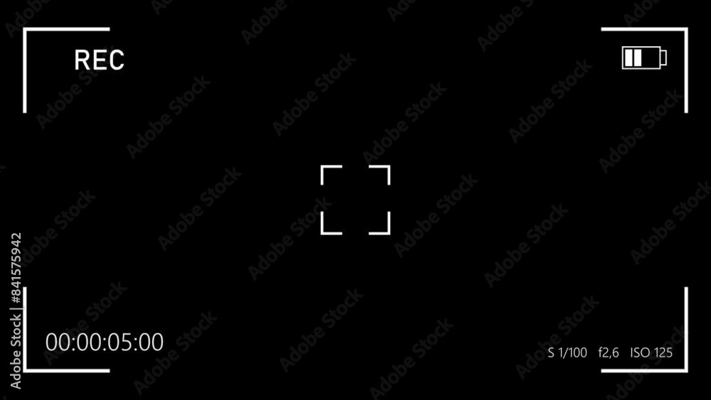 Video recording motion animation background