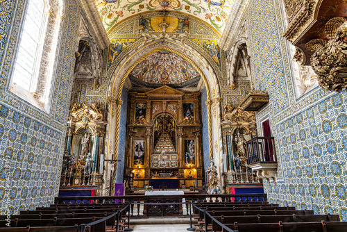 Fotografie Coimbra University Chapel or Sao Miguel Chapel is a chapel of University of Coim