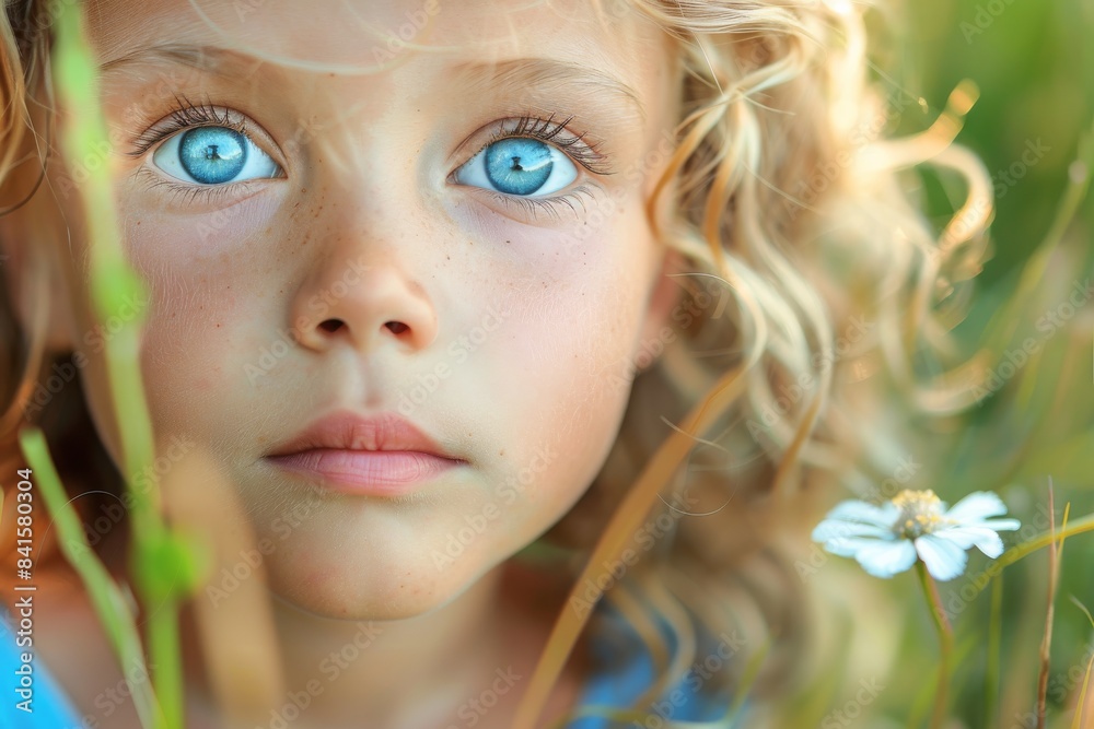 Innocence Captured: The Pure Gaze of a Child's Eyes Innocence Captured: The Pure Gaze of a Child's Eyes