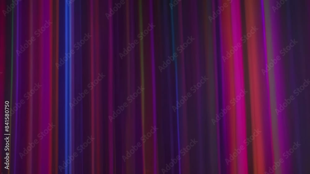 Video animation of series of vertical lines with varying colors and widths against a dark background Video animation of series of vertical lines with varying colors and widths against a dark background