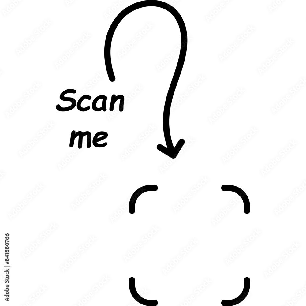 Scan me. Scan QR Code. QR Code Set. Template Scan Qr Code for Smartphone. Vector Icon Scan me. Scan QR Code. QR Code Set. Template Scan Qr Code for Smartphone. Vector Icon