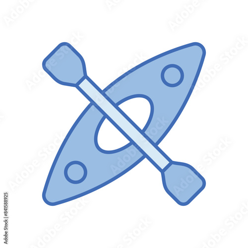 Kayak vector icon