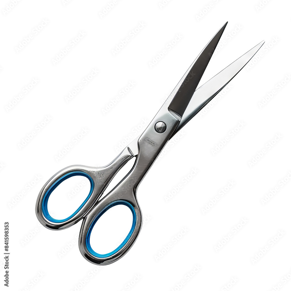 High-quality metal scissors with blue accents. Ideal for crafting, office, or school use. Sharp blades ensure precise cuts. High-quality metal scissors with blue accents. Ideal for crafting, office, or school use. Sharp blades ensure precise cuts.