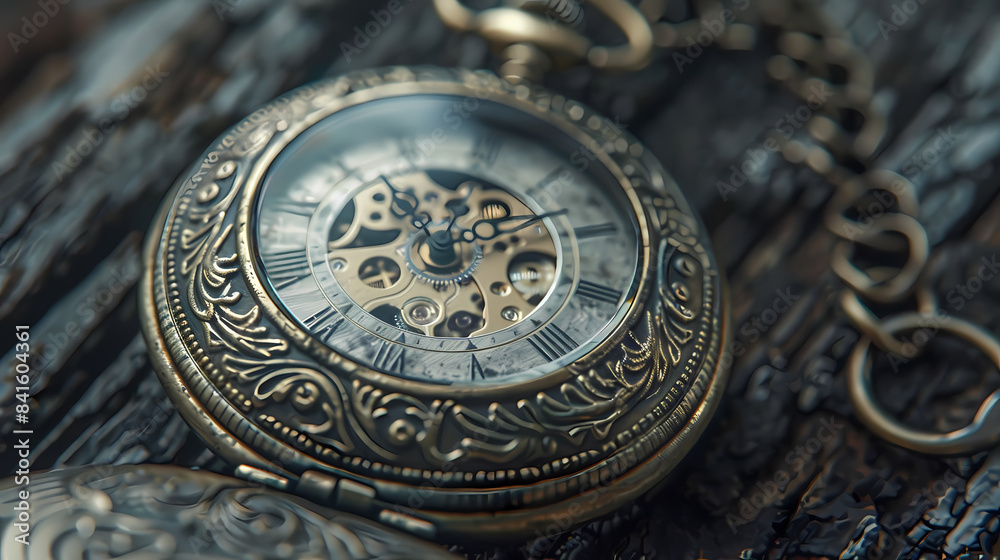 A close up of a clock with roman numerals A close up of a clock with roman numerals
