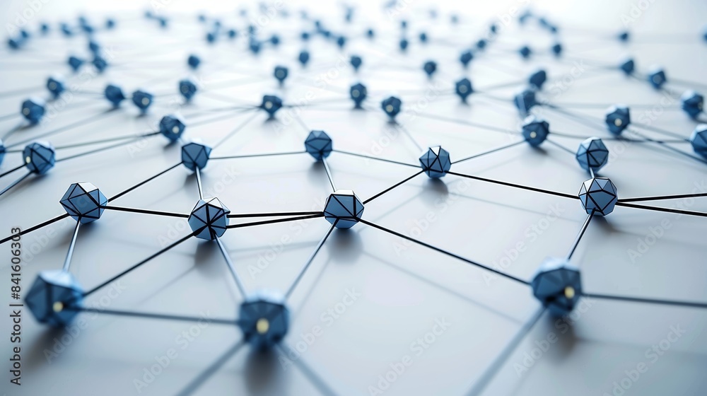 Visual representation of resolution achieved through mutual agreement, showcasing interconnected symbols, isolated on a white background Visual representation of resolution achieved through mutual agreement, showcasing interconnected symbols, isolated on a white background