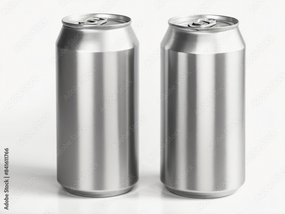aluminum can isolated on white background aluminum can isolated on white background