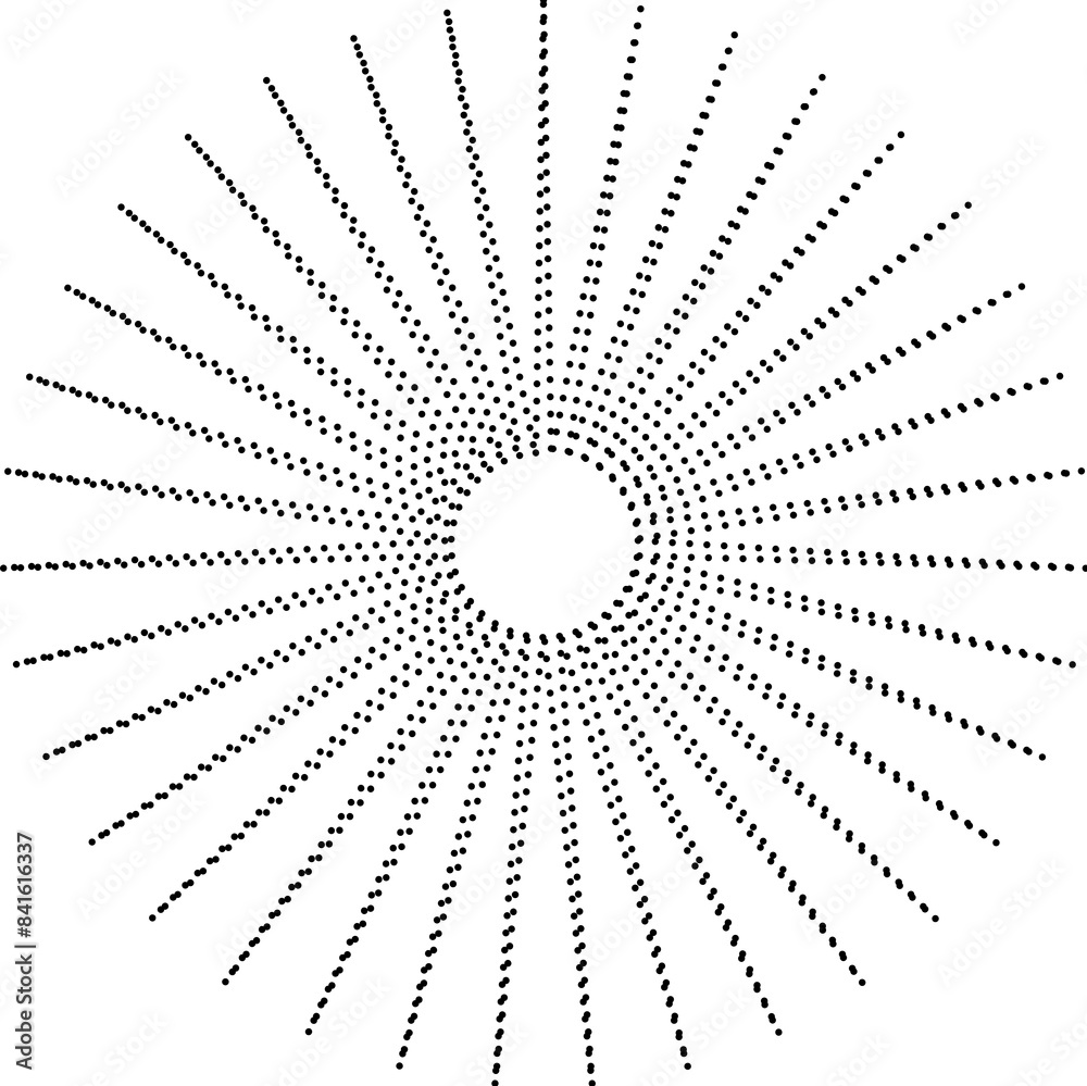 Star shape dots. Geometric element Star shape dots. Geometric element