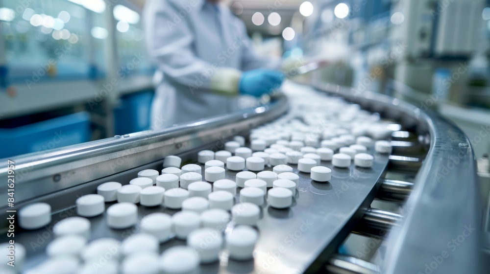The pharmaceutical factorys tablet production line showcases cuttingedge automation in healthcare, focusing on efficiency and quality, aligning with topnotch technological standards The pharmaceutical factorys tablet production line showcases cuttingedge automation in healthcare, focusing on efficiency and quality, aligning with topnotch technological standards