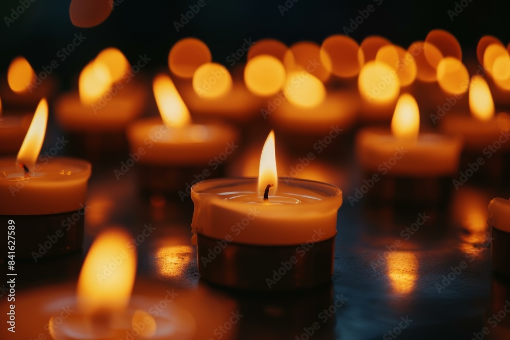 Creating a serene and peaceful candlelight ambiance for meditation, yoga, and spiritual reflection Creating a serene and peaceful candlelight ambiance for meditation, yoga, and spiritual reflection