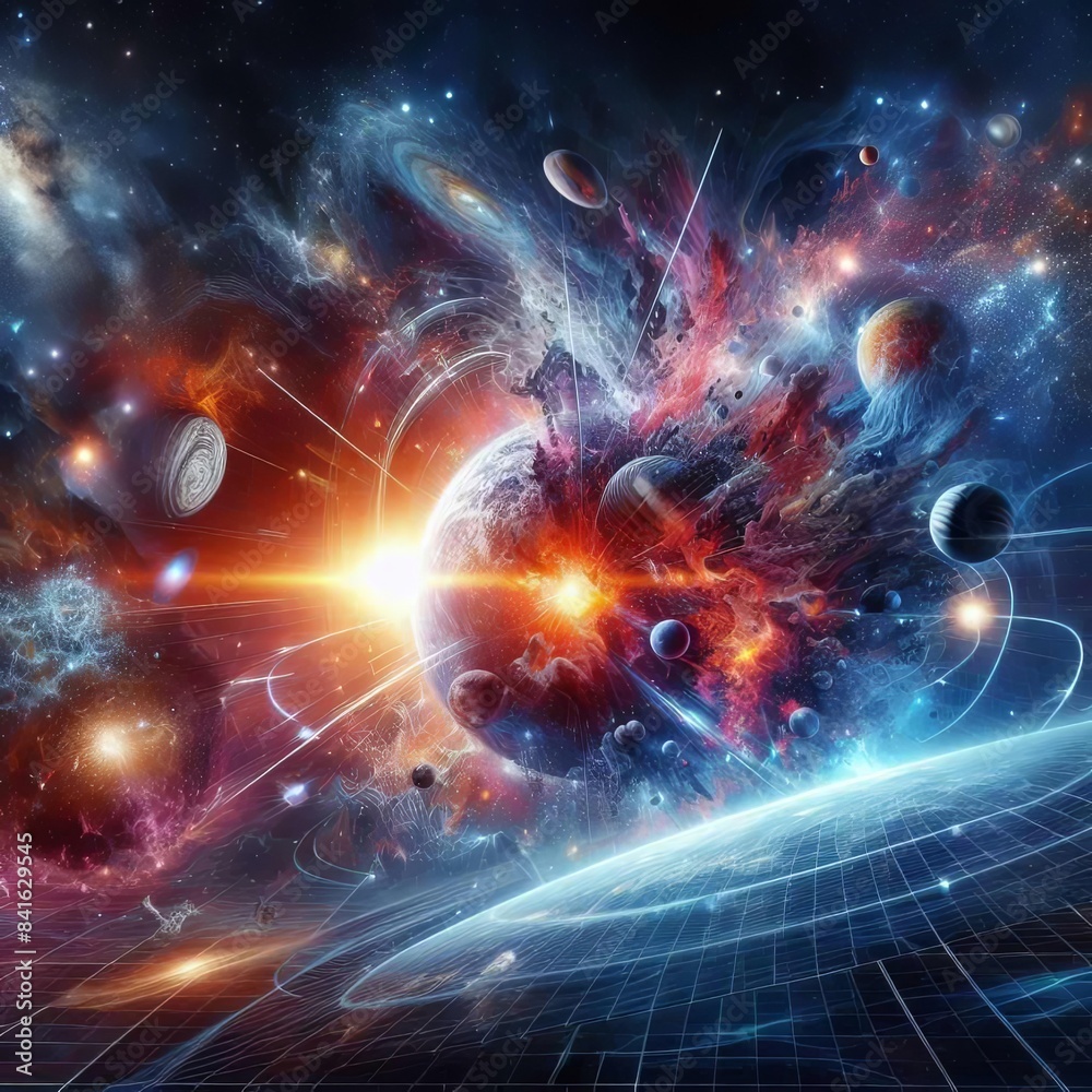 Cosmic Symphony The Birth of a Universe Cosmic Symphony The Birth of a Universe