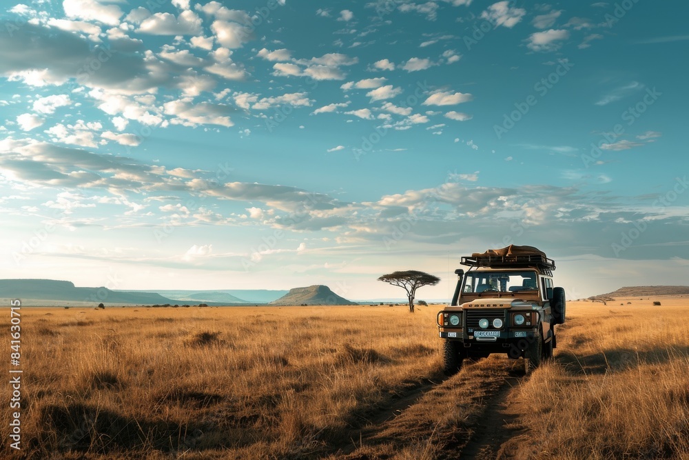 Safari Adventure: Exploring the Wilderness by Jeep Safari Adventure: Exploring the Wilderness by Jeep
