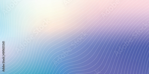 Pastel tint gradient background with wavy lines texture, vector ilustration.