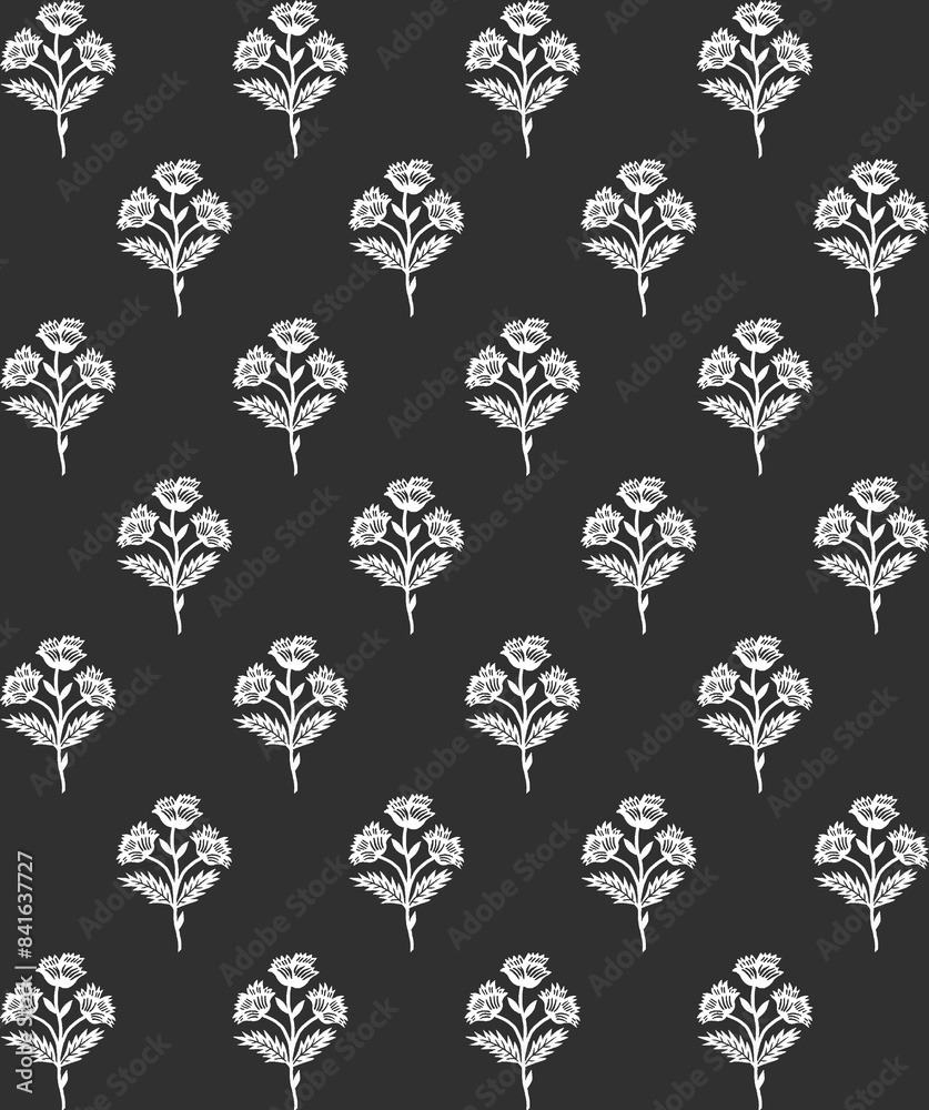 seamless pattern with elements black and white background for design prints seamless pattern with elements black and white background for design prints