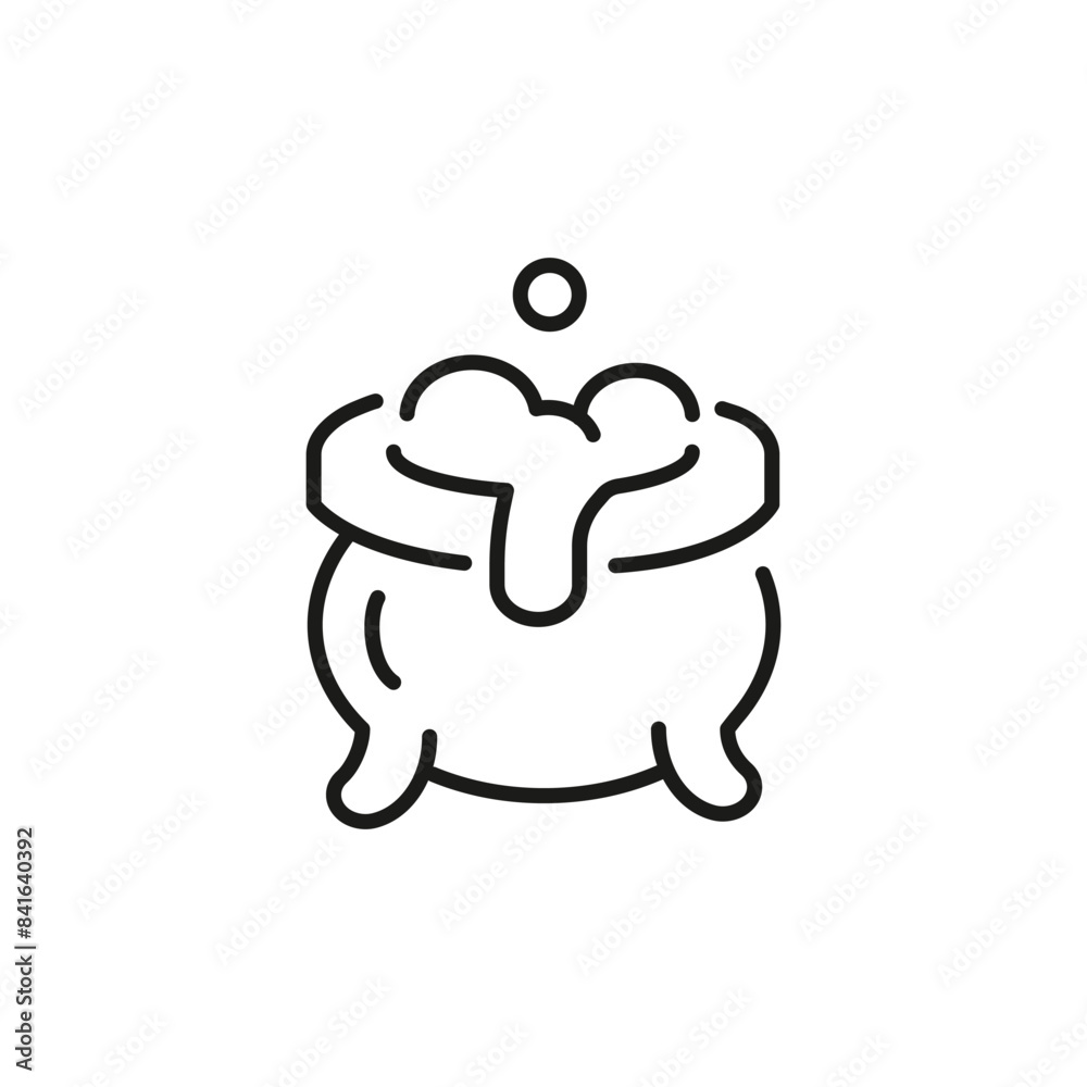 Magic cauldron icon. Simple magic cauldron icon for social media, app, and web design. Vector illustration. Magic cauldron icon. Simple magic cauldron icon for social media, app, and web design. Vector illustration.