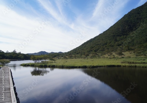 赤城山の遊歩道