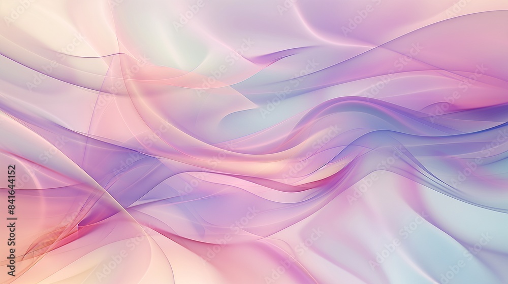 Abstract rainbow background. Abstract background Calm, soothing pastel colors with soft waves or flowing lines Abstract rainbow background. Abstract background Calm, soothing pastel colors with soft waves or flowing lines