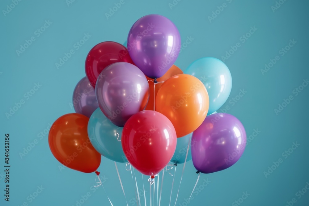 Colorful Balloons Cluster Colorful Balloons Cluster
