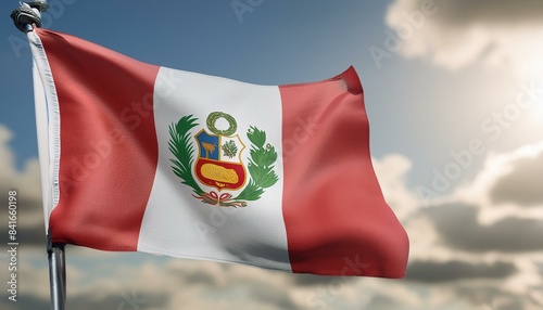 The Flag Of Peru