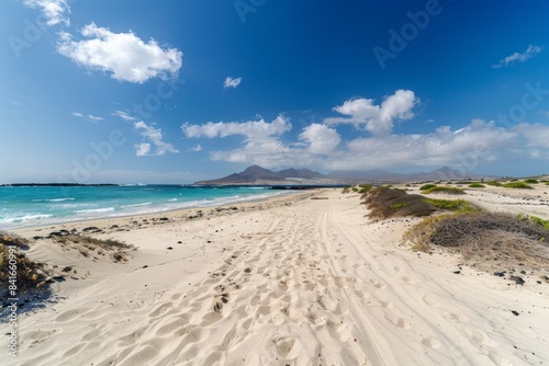 Beautiful tropical beach landscape