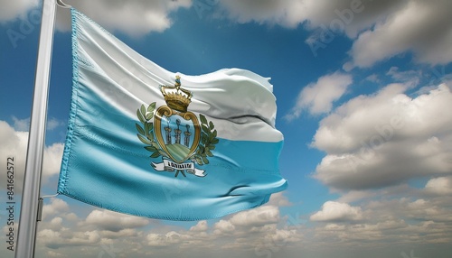 The Flag Of San Marino