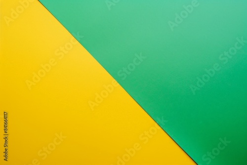 Vibrant yellow and green blocks with a diagonal line, perfect for creative projects. Clean design for websites, social media, or marketing. Bright backdrop for presentations and ads