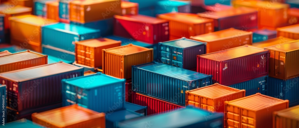 Streamlined Customs Clearance Interface - Close-Up View with Vibrant Colors and Varied Angles Streamlined Customs Clearance Interface - Close-Up View with Vibrant Colors and Varied Angles